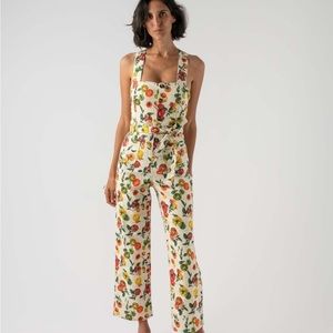 Rachel Antonoff Clem Jumpsuit Family Heirloom 🍅